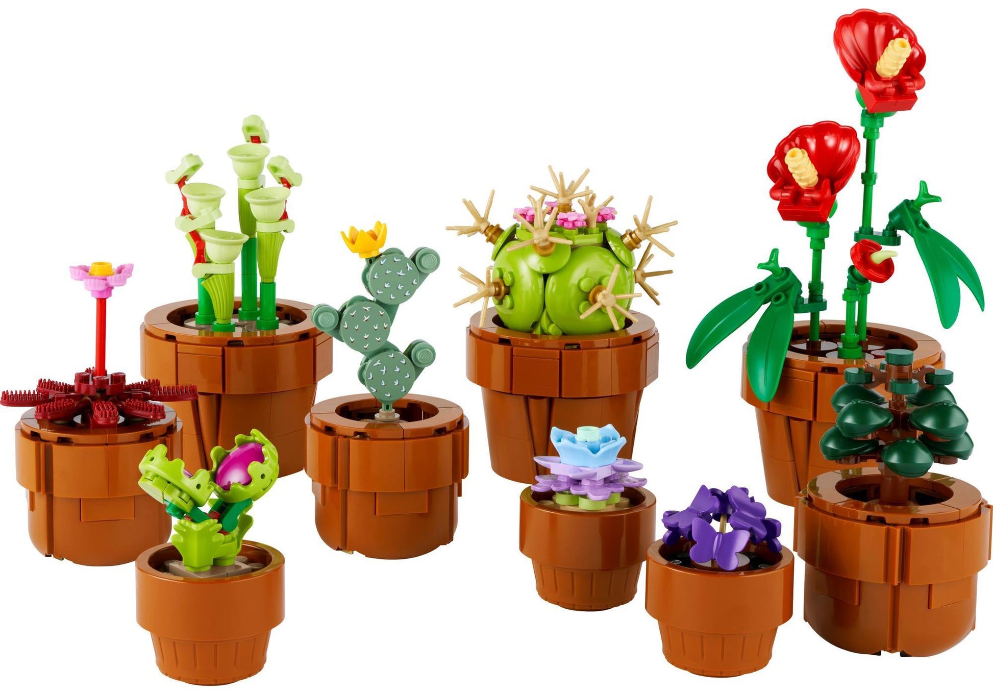 Lego 10329 Icons Botanical Collection: Mini Pflanzen - plegobil