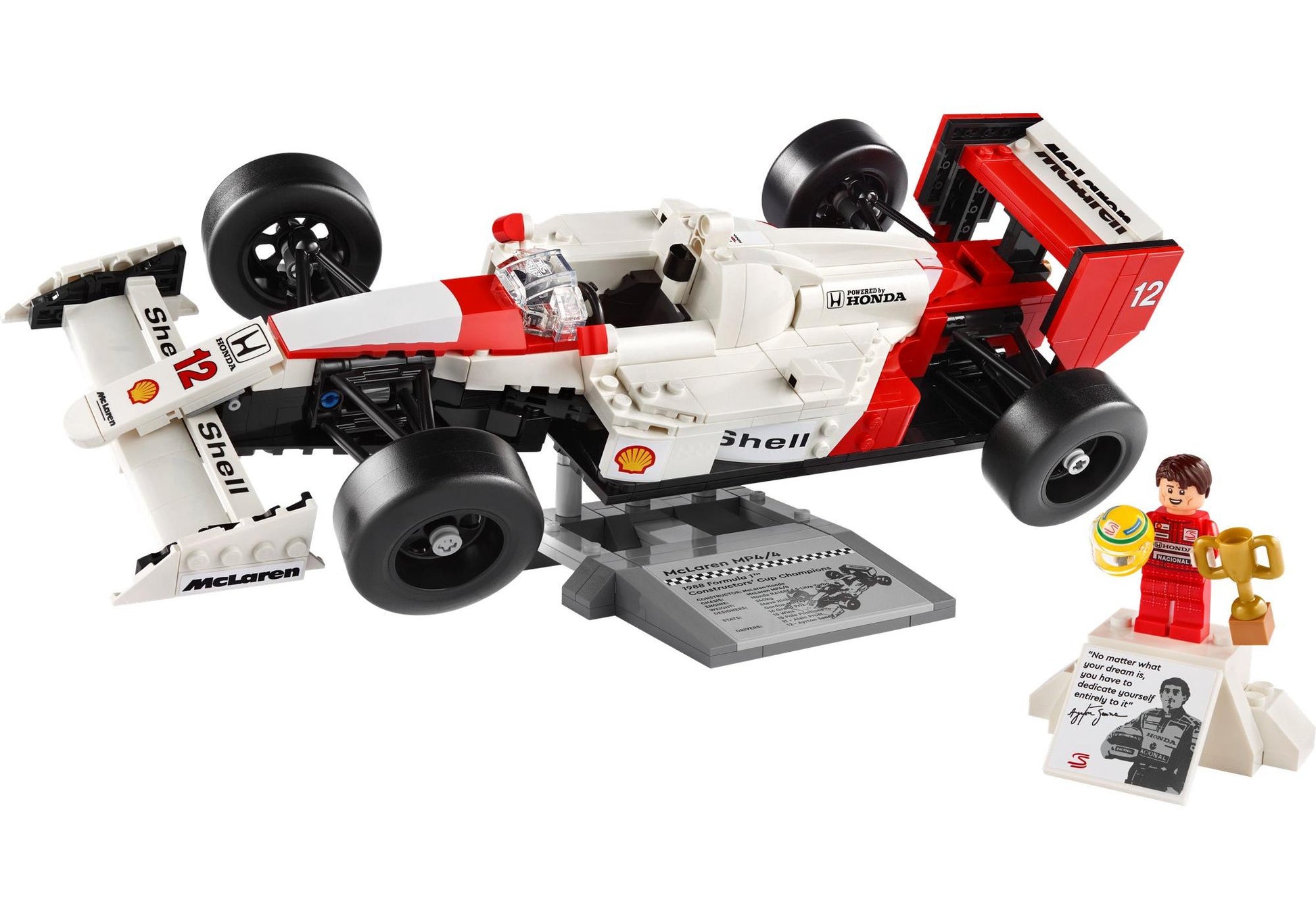 Lego 10330 Icons McLaren MP4/4 & Ayrton Senna - plegobil