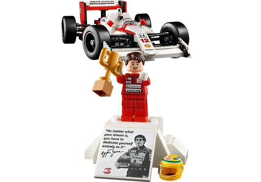 Lego 10330 Icons McLaren MP4/4 & Ayrton Senna - plegobil