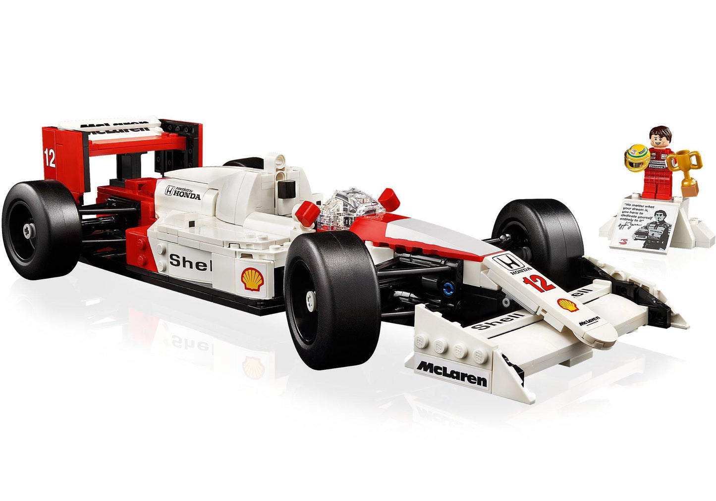 Lego 10330 Icons McLaren MP4/4 & Ayrton Senna - plegobil