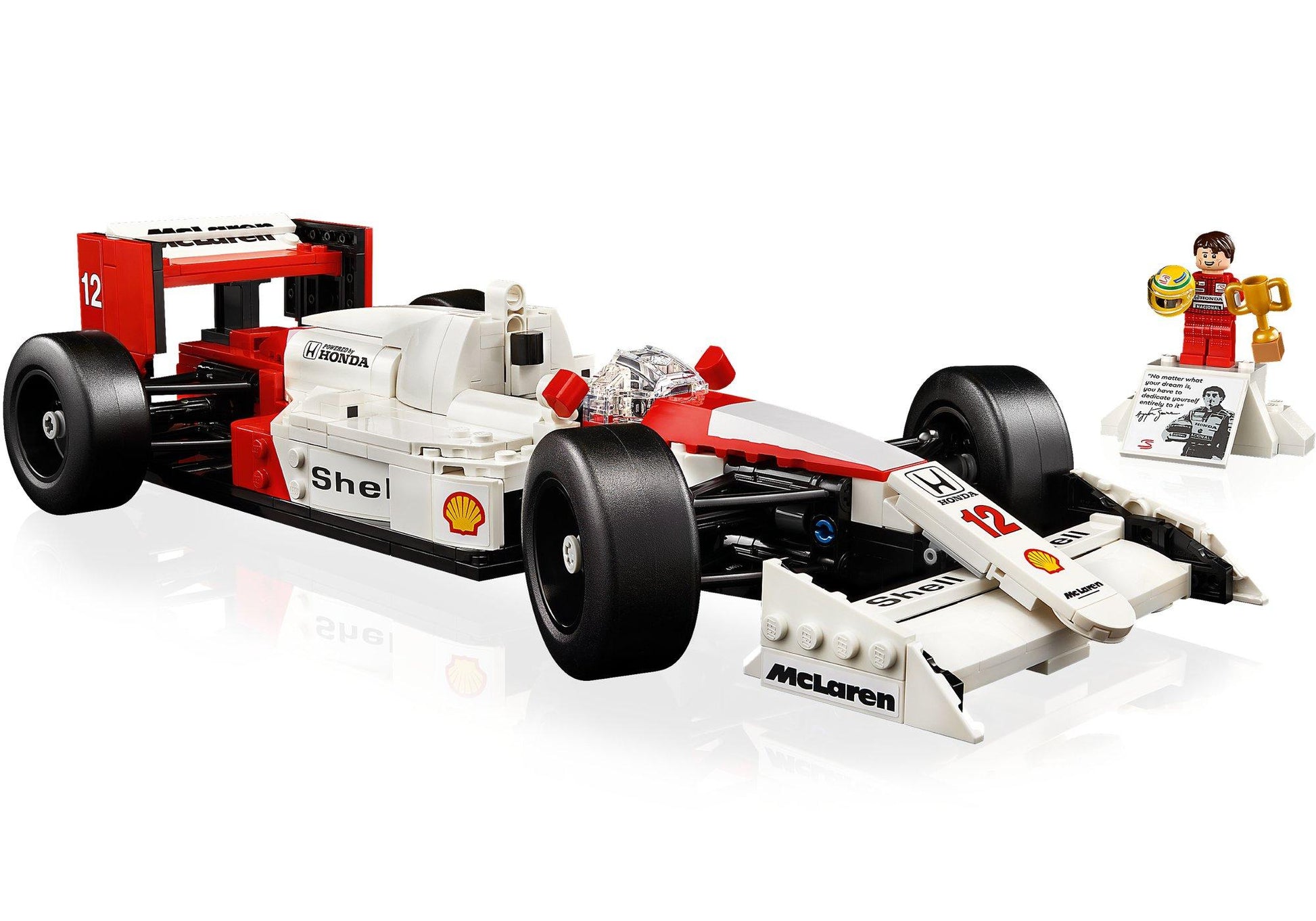 Lego 10330 Icons McLaren MP4/4 & Ayrton Senna - plegobil