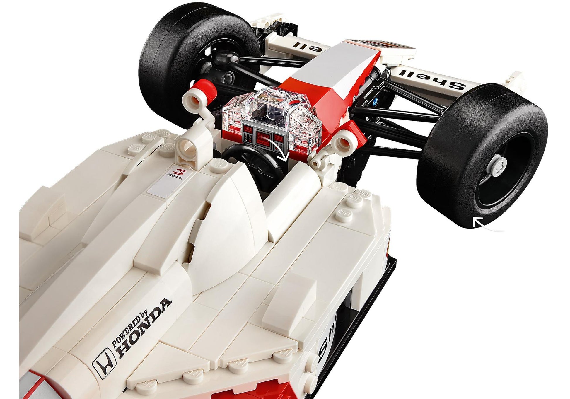 Lego 10330 Icons McLaren MP4/4 & Ayrton Senna - plegobil