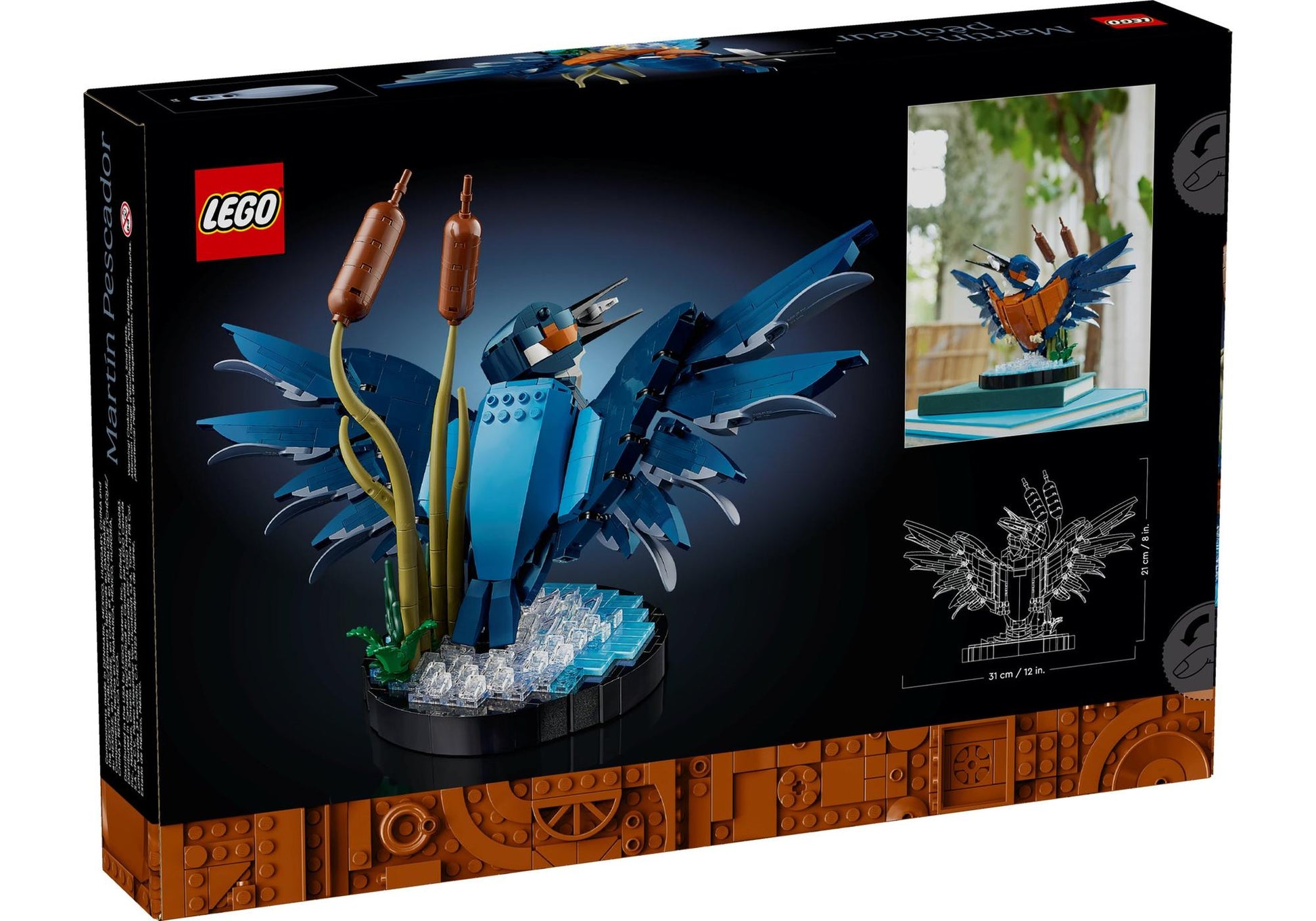 Lego 10331 Icons Eisvogel - plegobil