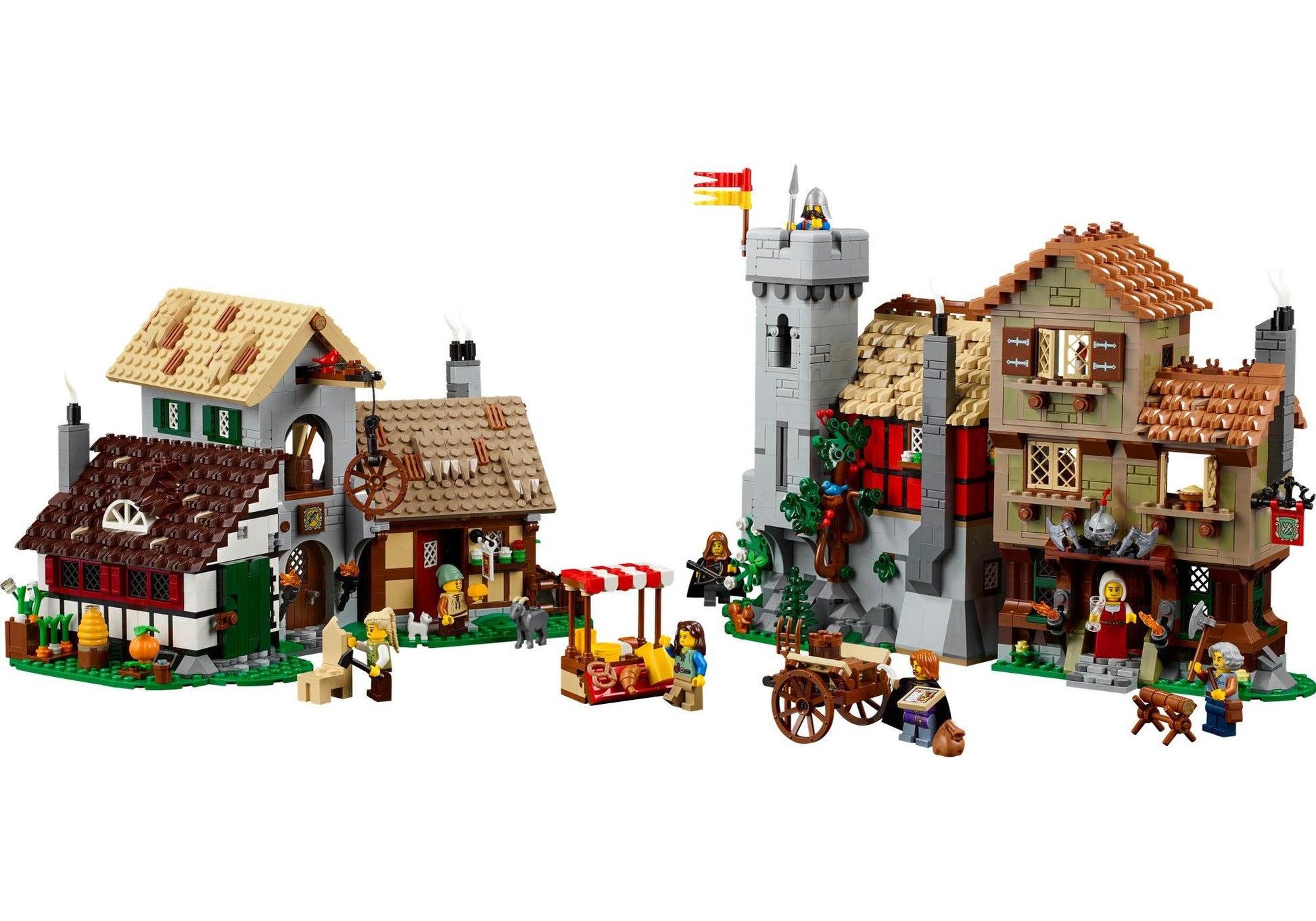 Lego 10332 Icons Mittelalterlicher Stadtplatz - plegobil