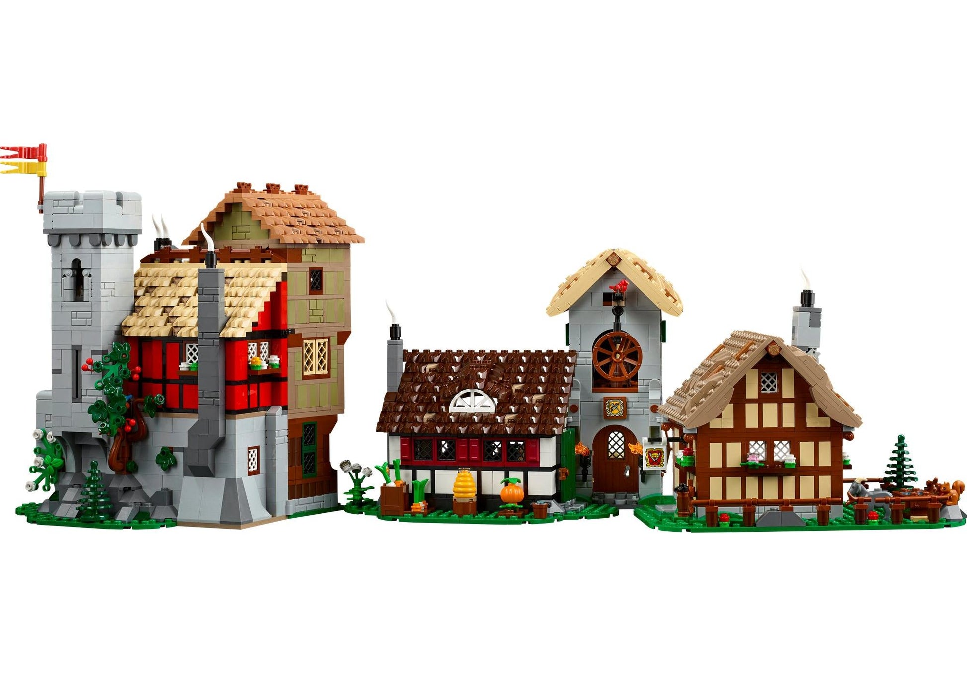 Lego 10332 Icons Mittelalterlicher Stadtplatz - plegobil