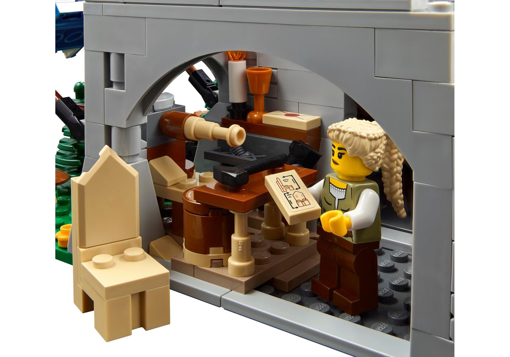Lego 10332 Icons Mittelalterlicher Stadtplatz - plegobil