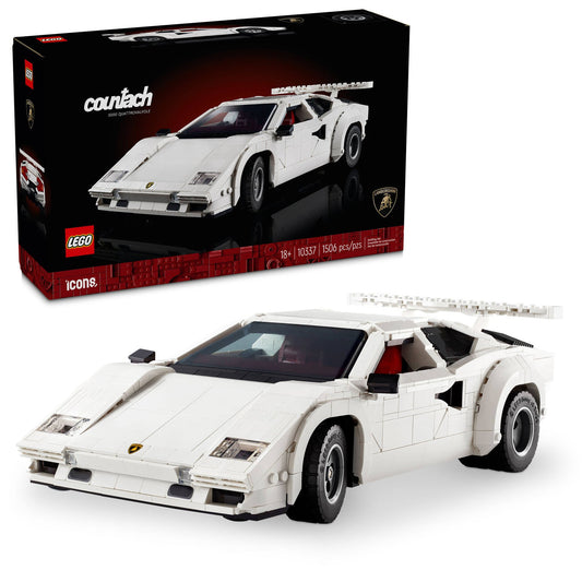 Lego 10337 Icons Lamborghini Countach 5000 Quattrovalvole - plegobil