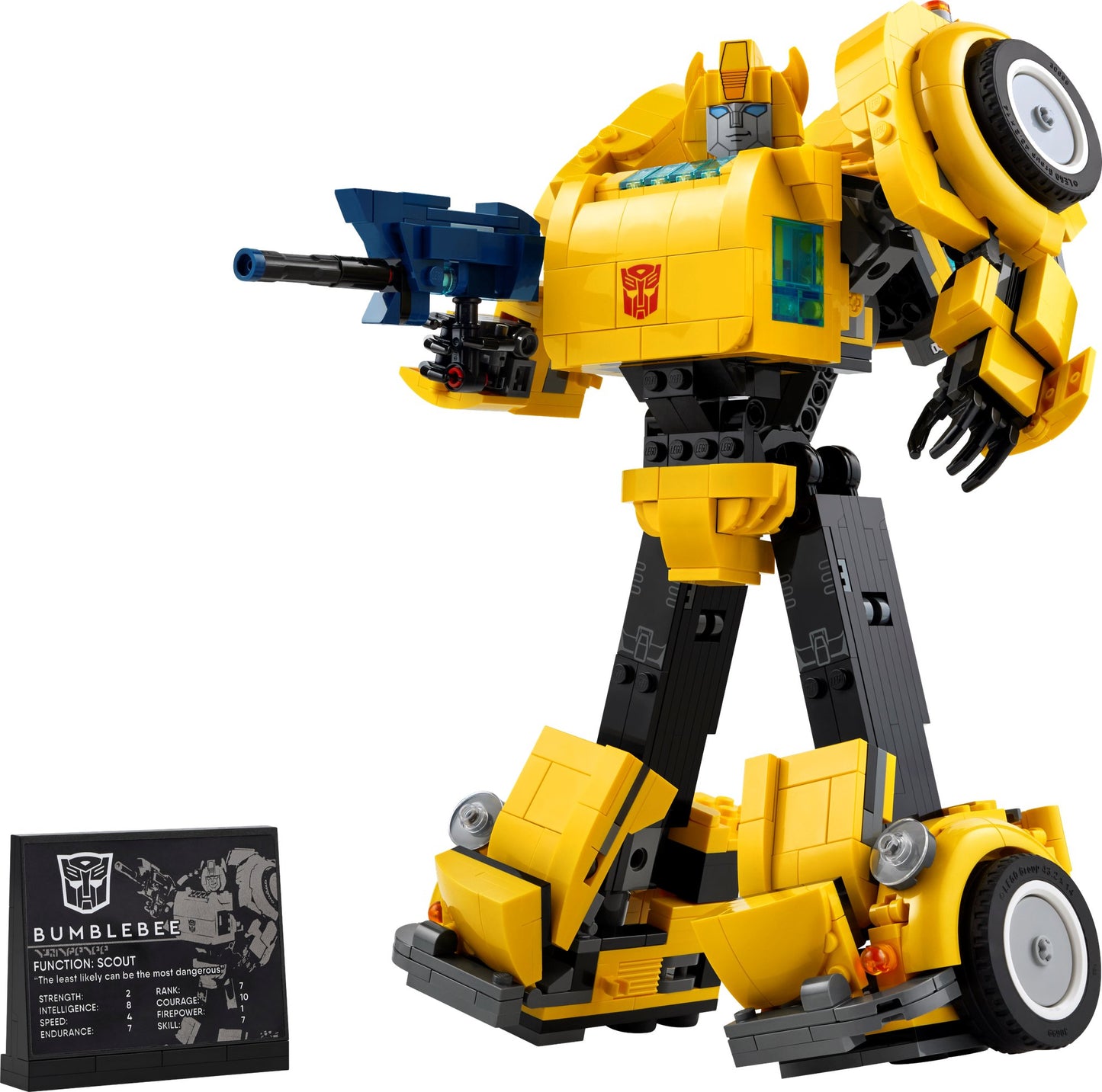 Lego 10338 Icons Transformers: Bumblebee - plegobil