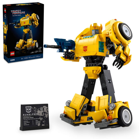Lego 10338 Icons Transformers: Bumblebee - plegobil