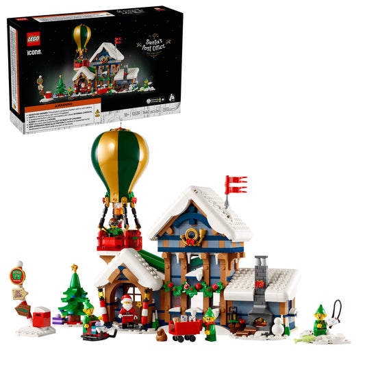 Lego 10339 Icons Postamt des Weihnachtsmanns - plegobil