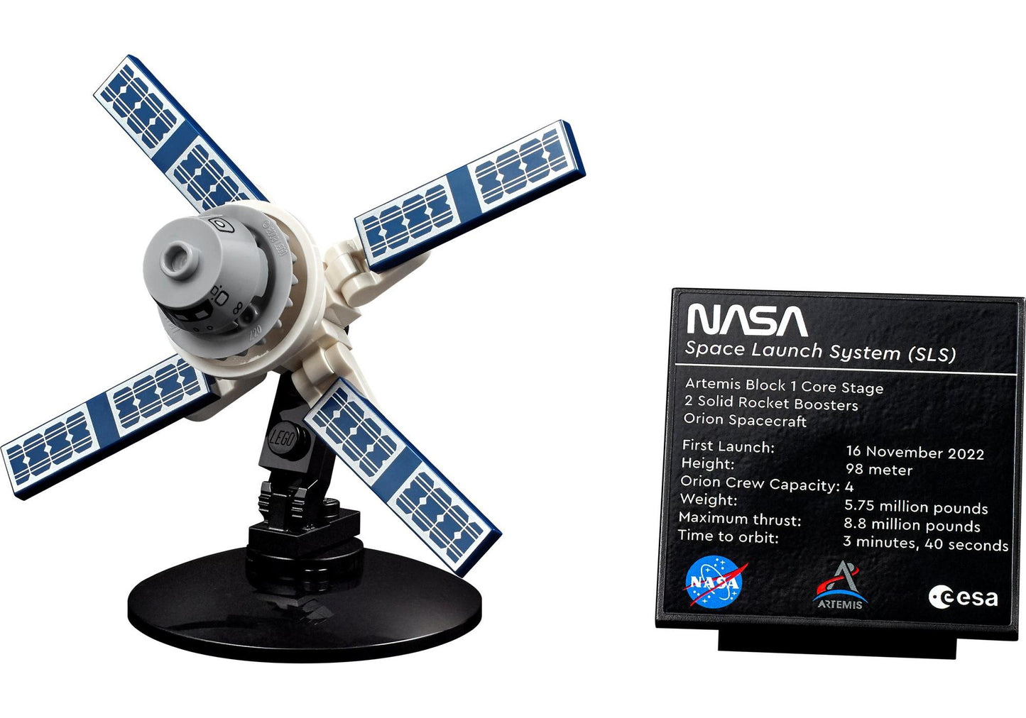 Lego 10341 Icons NASA Artemis Startrampe - plegobil