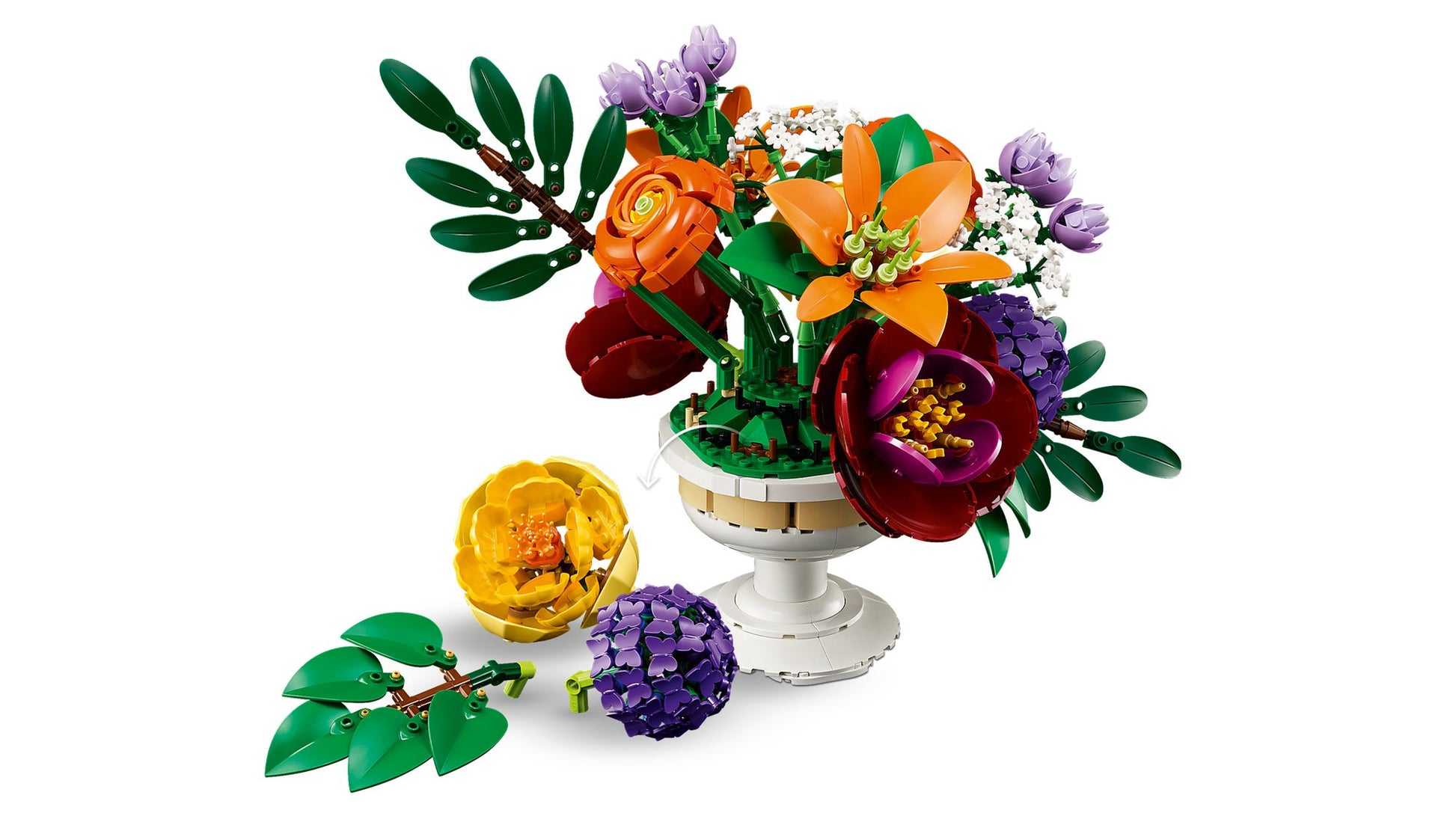 Lego 10345 Botanical Collection: Blumengesteck - plegobil
