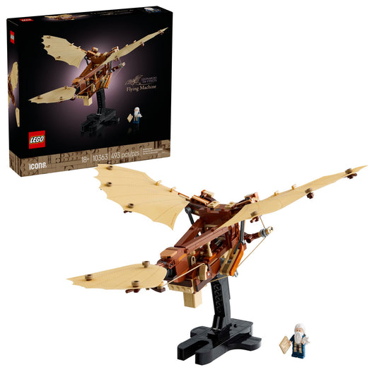 Lego 10363 Icons Leonardo da Vincis Fluggerät - plegobil