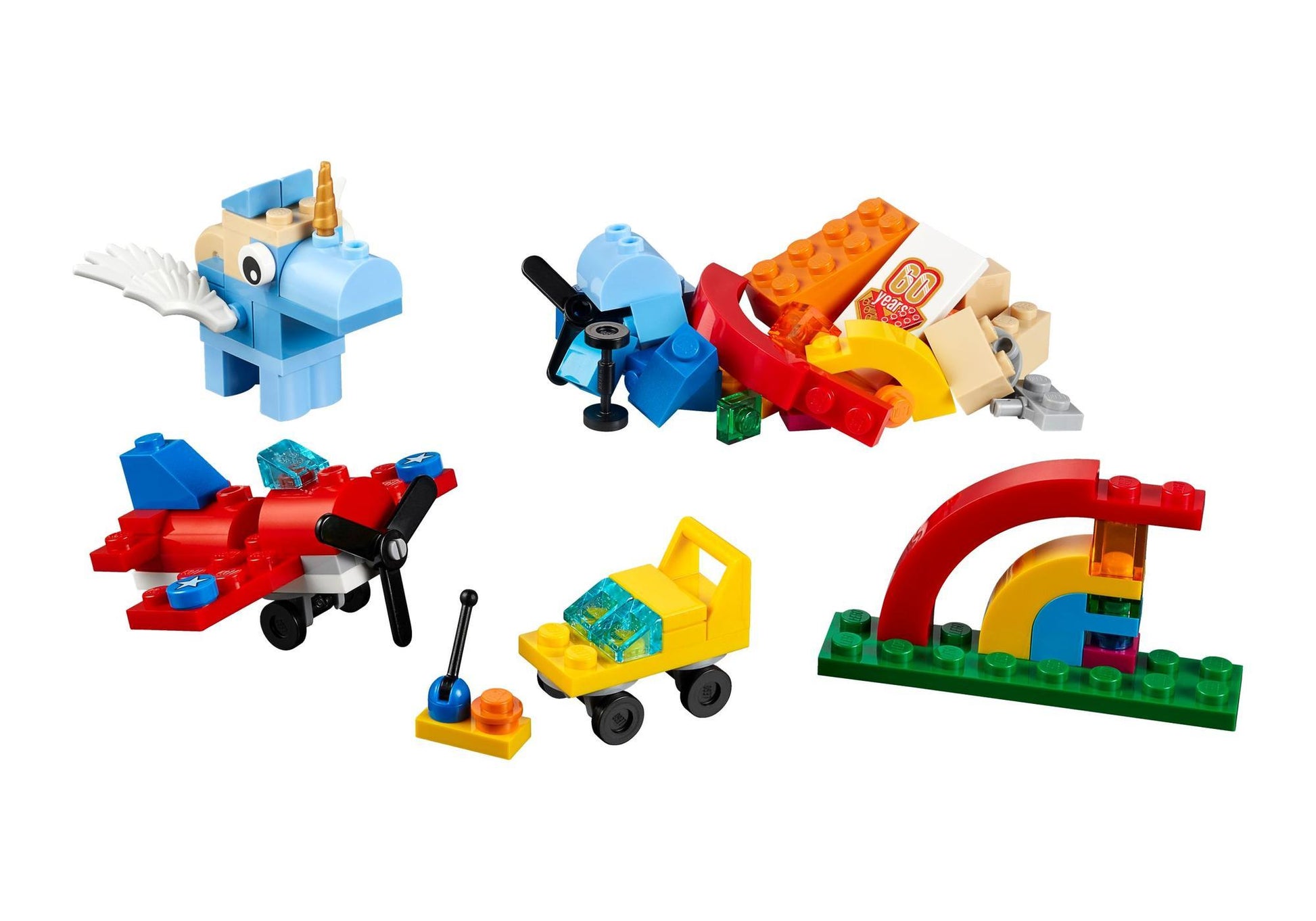 Lego 10401 Building Bigger Thinking Spaß mit dem Regenbogen - plegobil