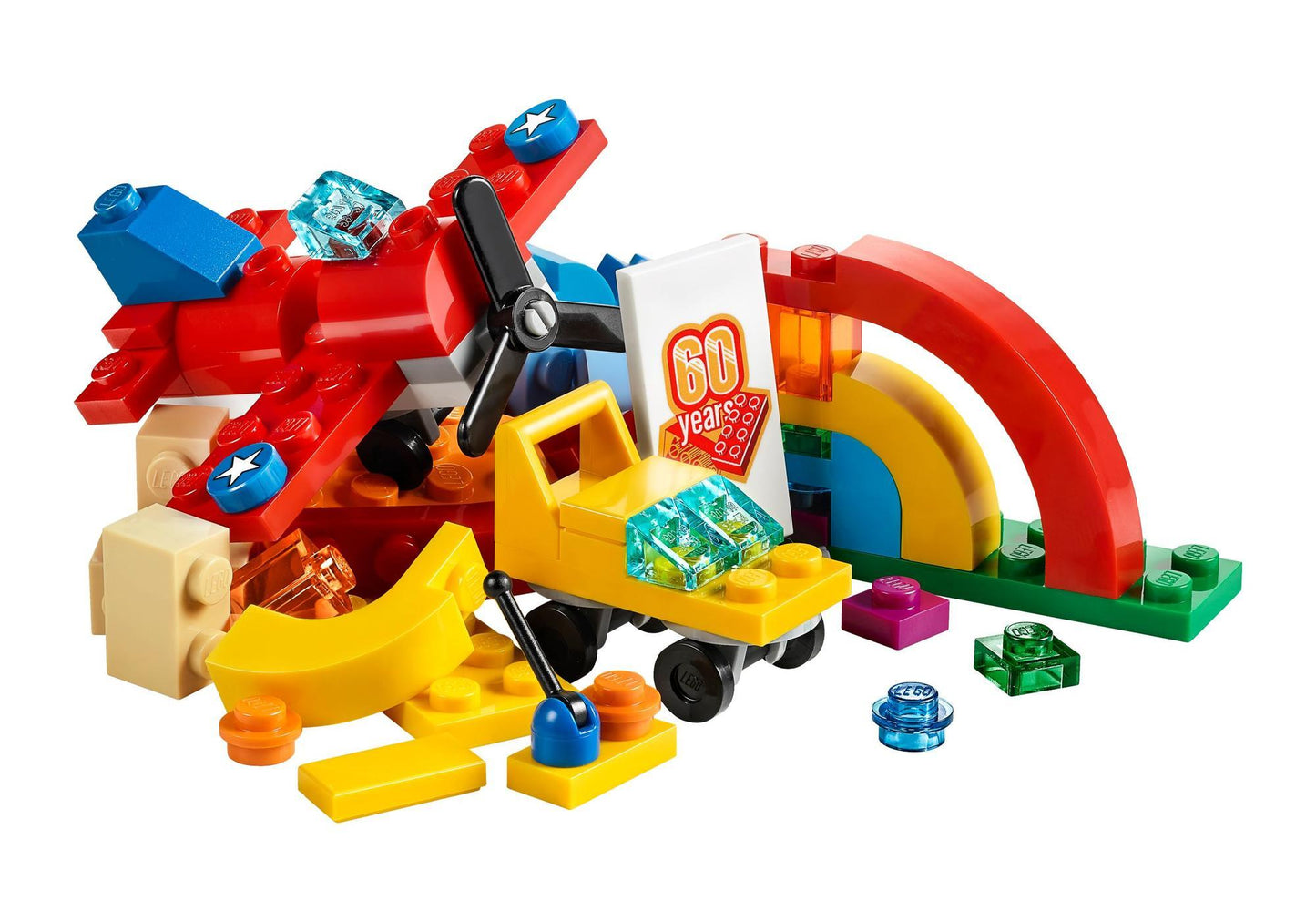 Lego 10401 Building Bigger Thinking Spaß mit dem Regenbogen - plegobil