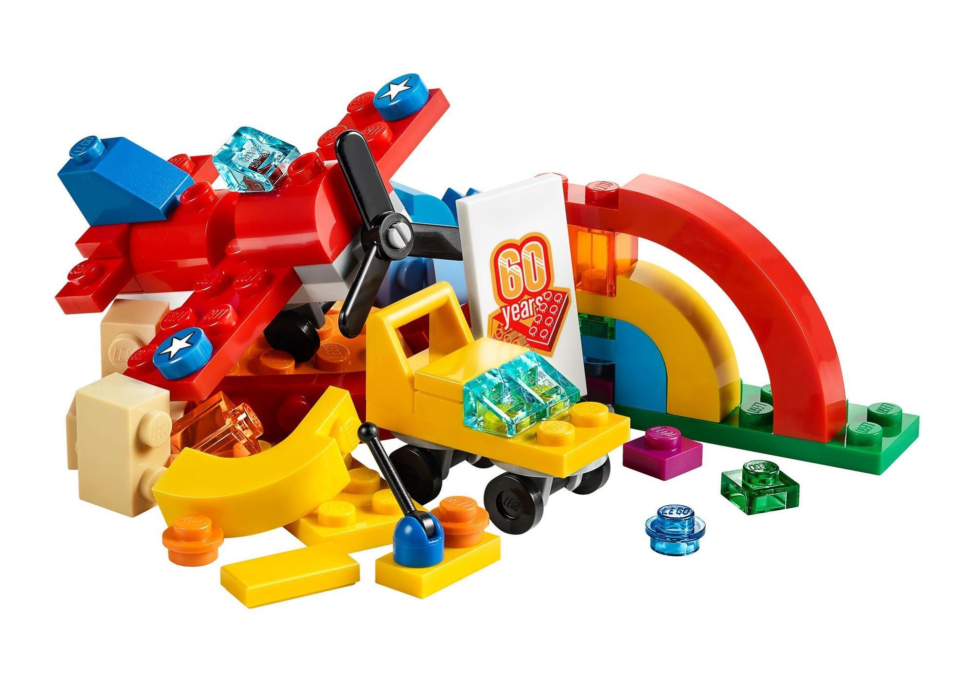Lego 10401 Building Bigger Thinking Spaß mit dem Regenbogen - plegobil