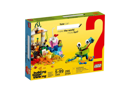 Lego 10403 Building Bigger Thinking Spaß in der Welt - plegobil