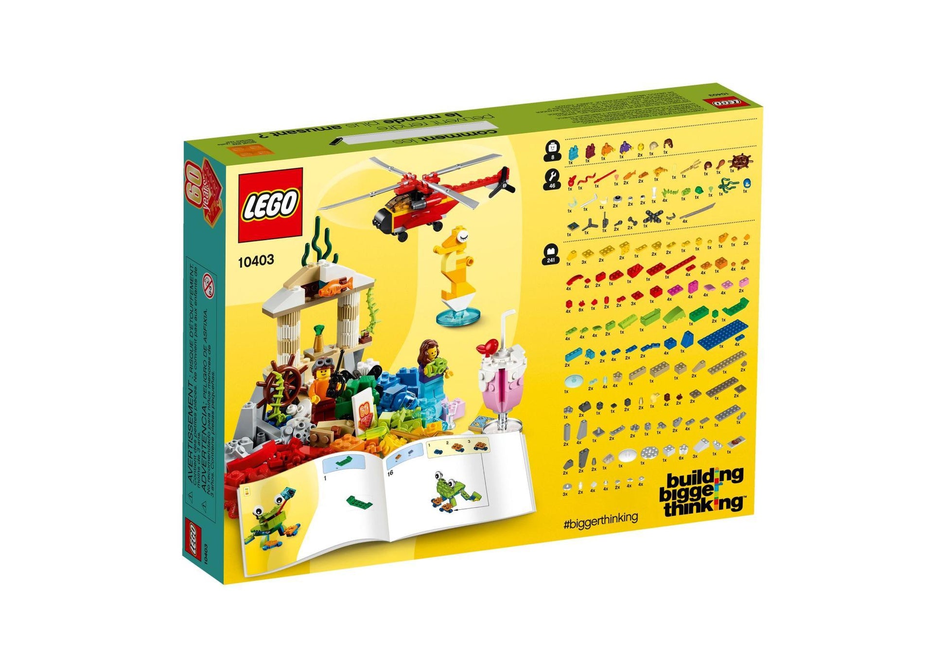 Lego 10403 Building Bigger Thinking Spaß in der Welt - plegobil