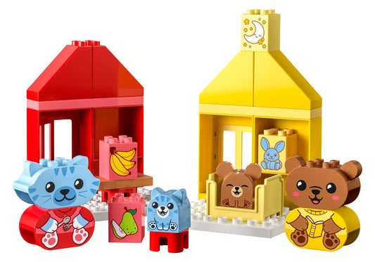 Lego 10414 DUPLO Alltagroutinen: Essen & Schlafenszeit - plegobil