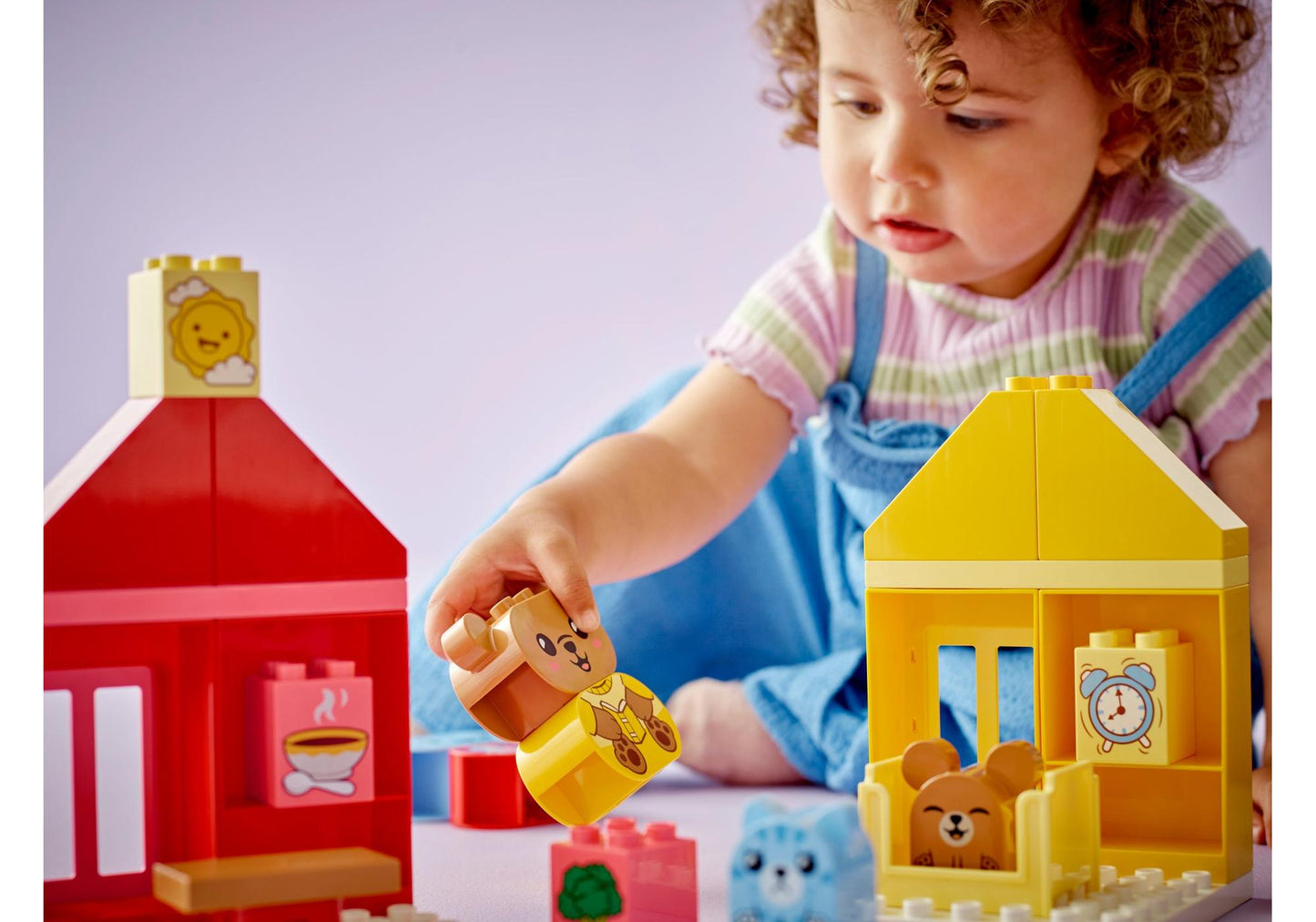 Lego 10414 DUPLO Alltagroutinen: Essen & Schlafenszeit - plegobil