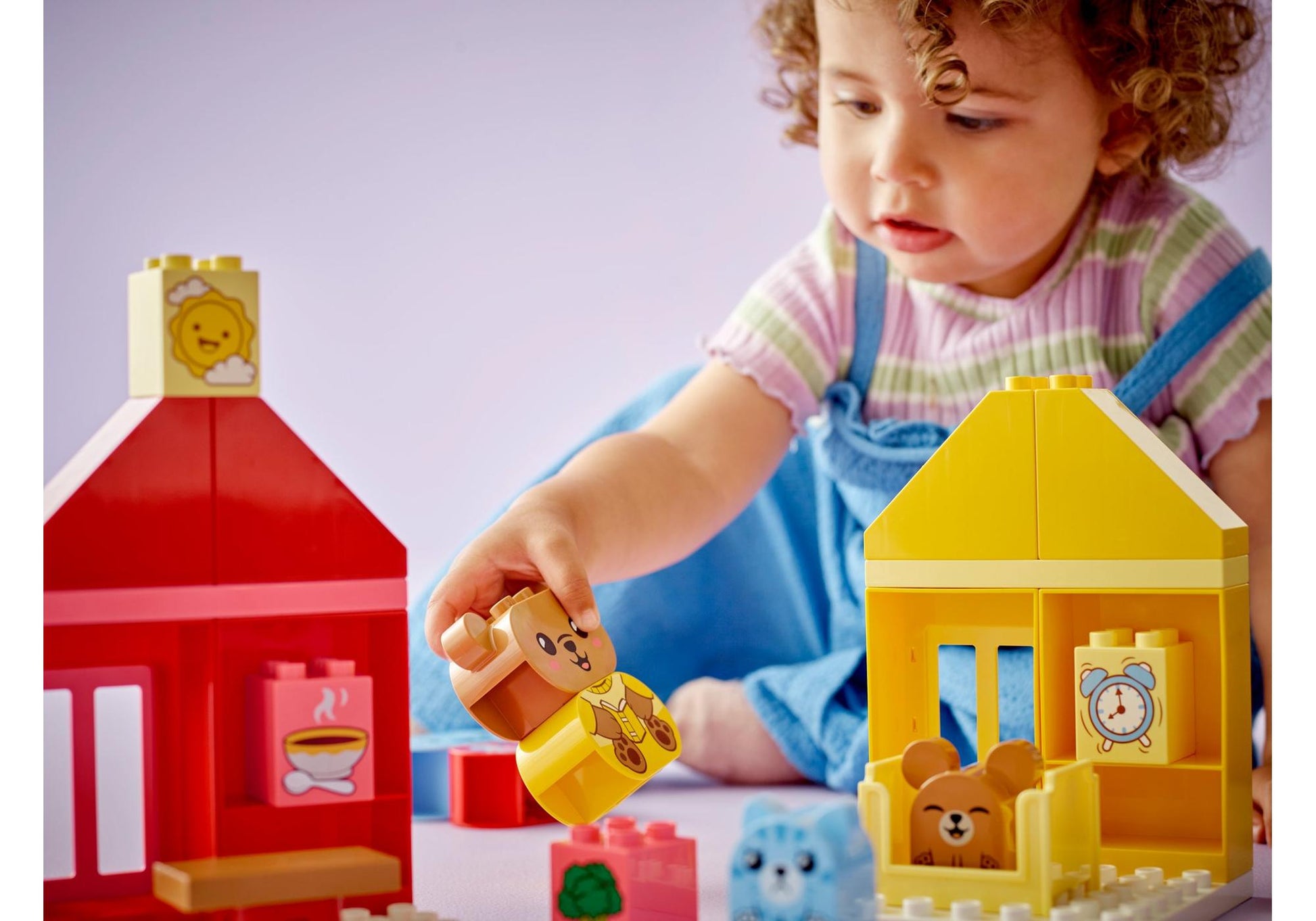 Lego 10414 DUPLO Alltagroutinen: Essen & Schlafenszeit - plegobil