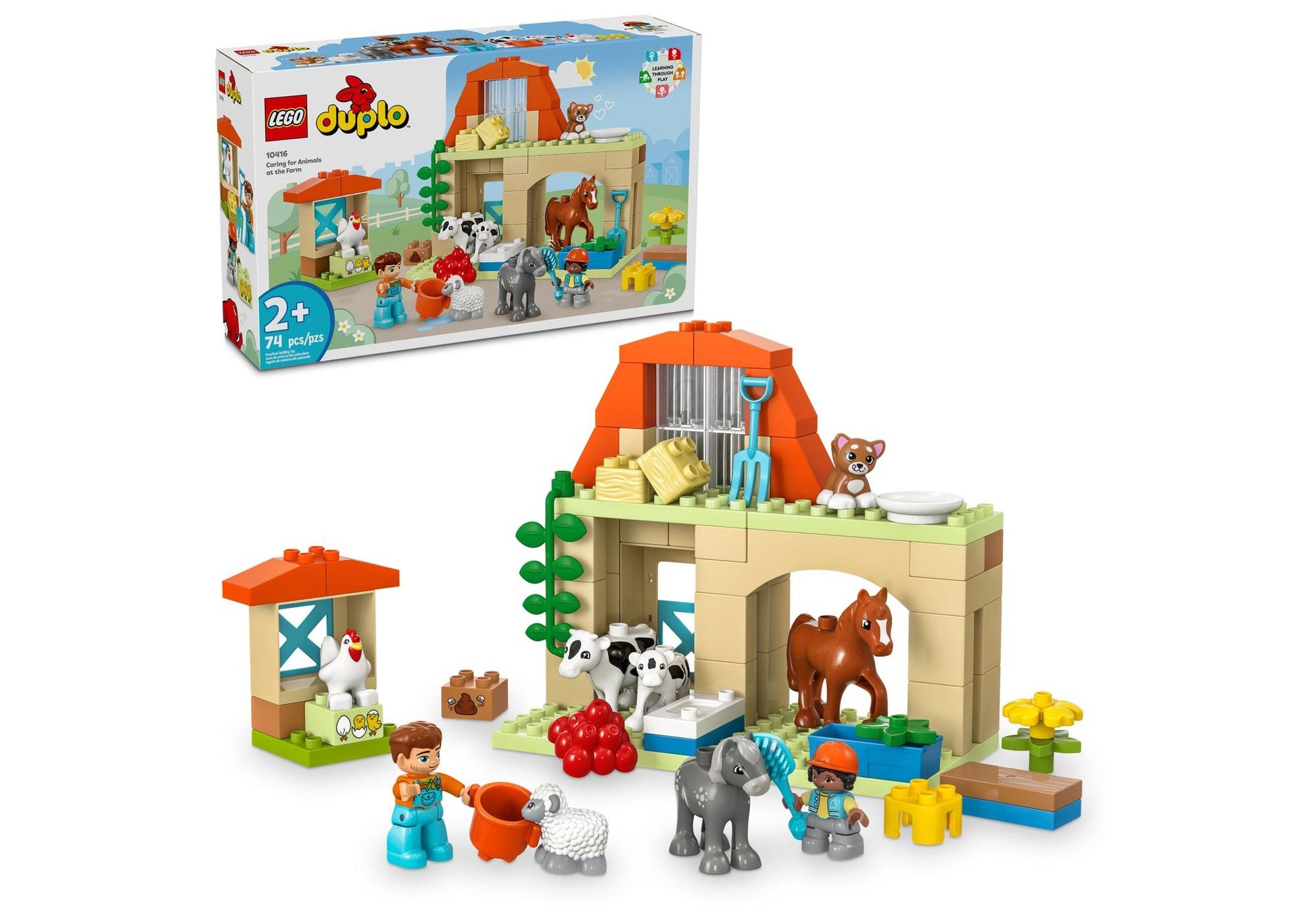 Lego 10416 DUPLO Tierpflege auf dem Bauernhof - plegobil