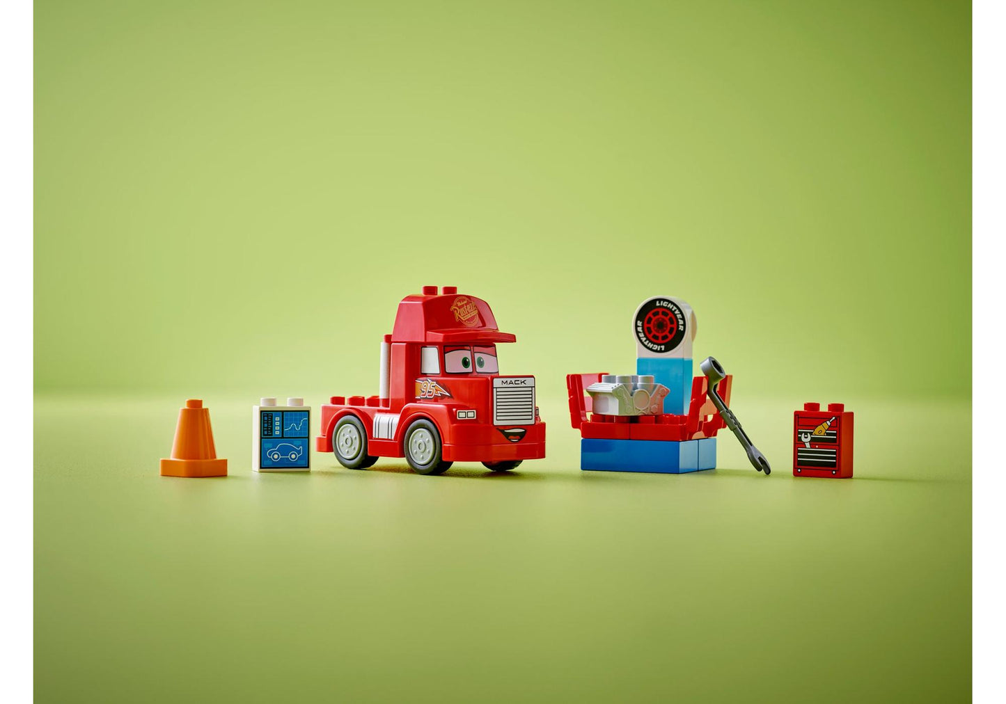 Lego 10417 DUPLO Disney Cars: Mack at the Race - plegobil