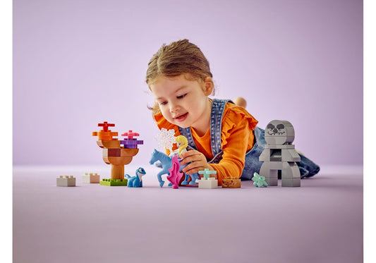Lego 10418 Duplo Disney Frozen: Elsa und Bruni im Zauberwald - plegobil