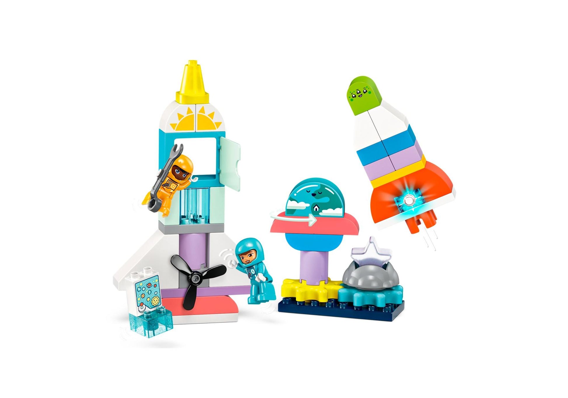 Lego 10422 DUPLO 3-in-1-Spaceshuttle für viele Abenteuer - plegobil