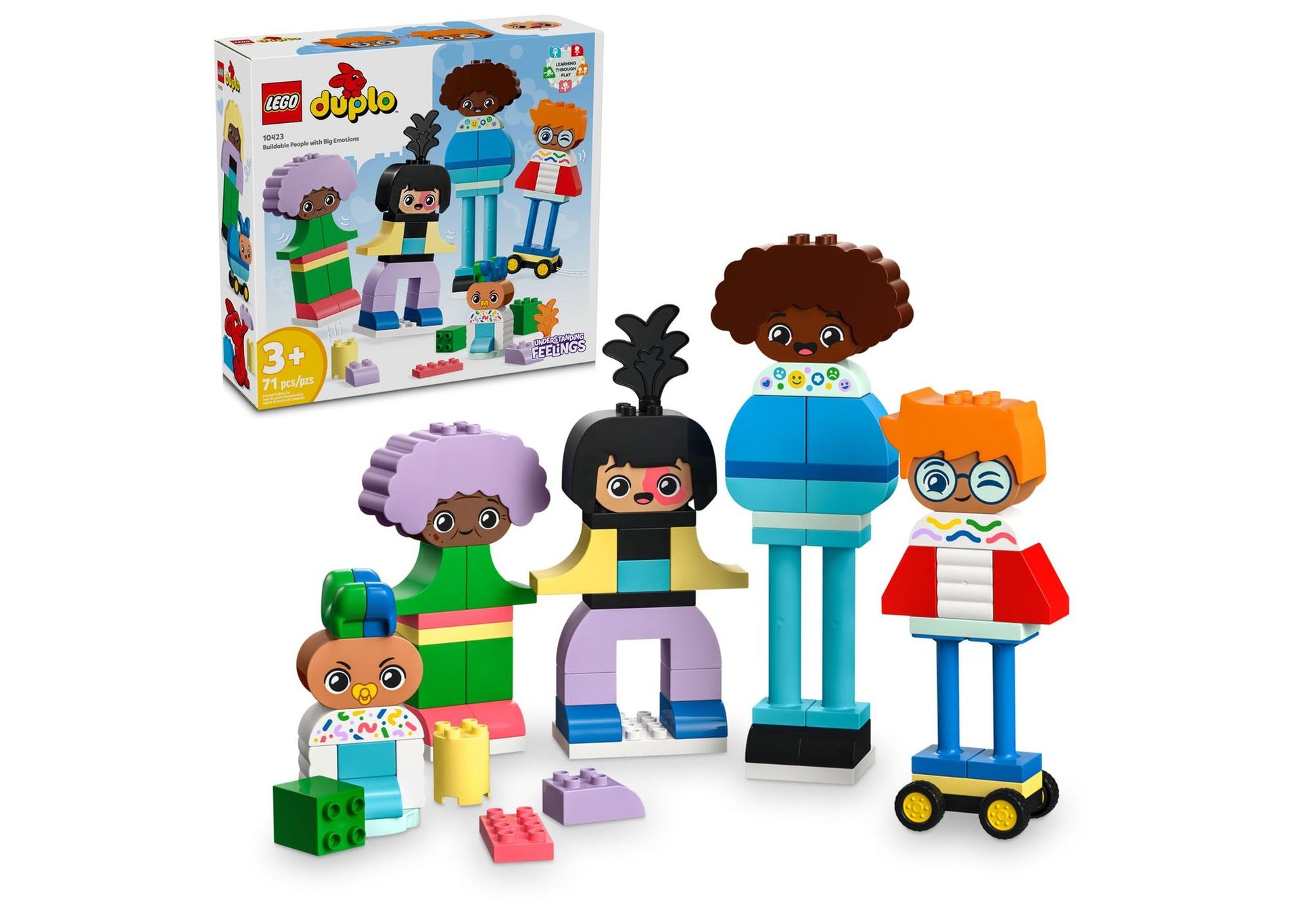 Lego 10423 DUPLO Baubare Menschen mit großen Gefühlen - plegobil