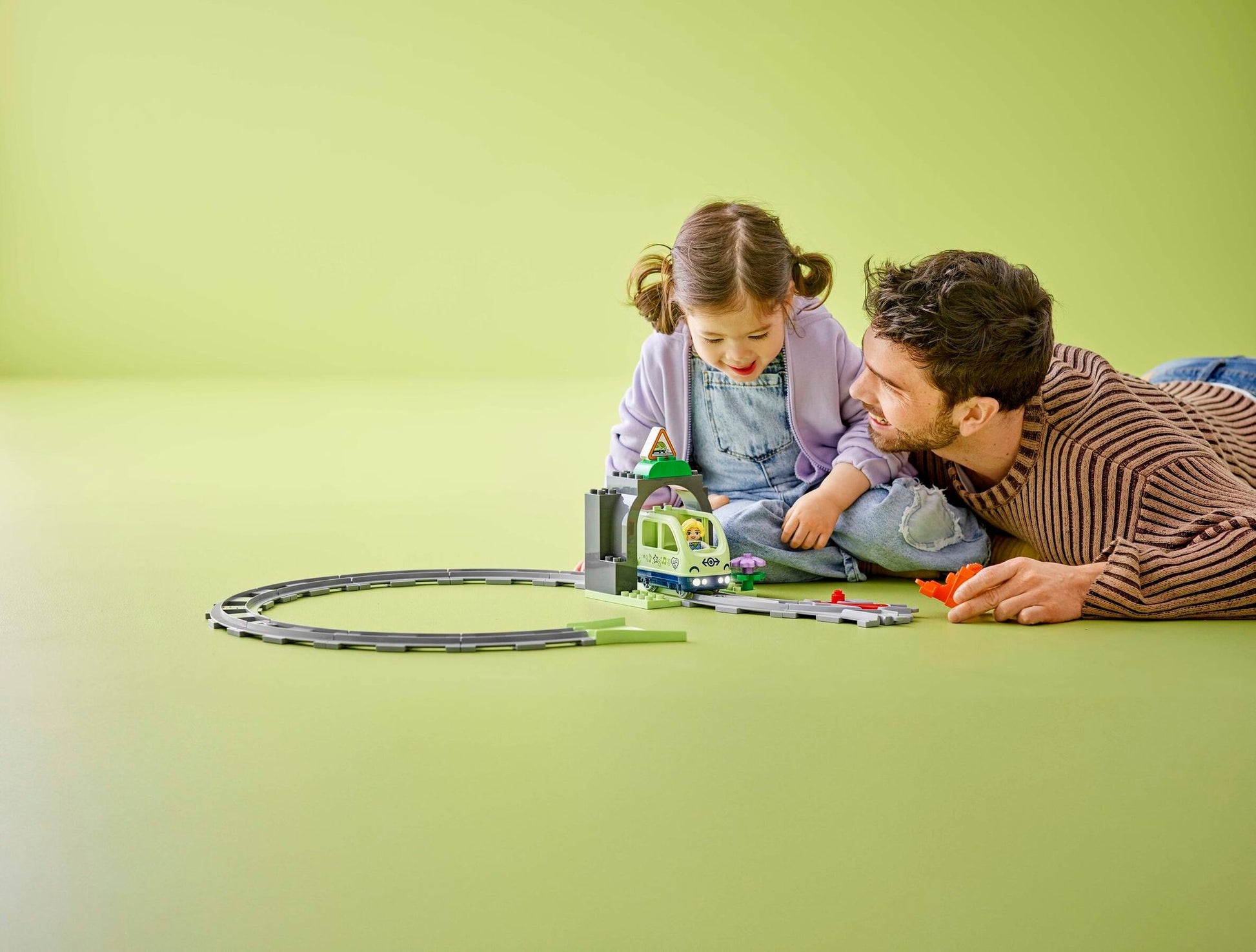 Lego 10425 DUPLO Eisenbahntunnel und Schienen - Erweiterungsset - plegobil