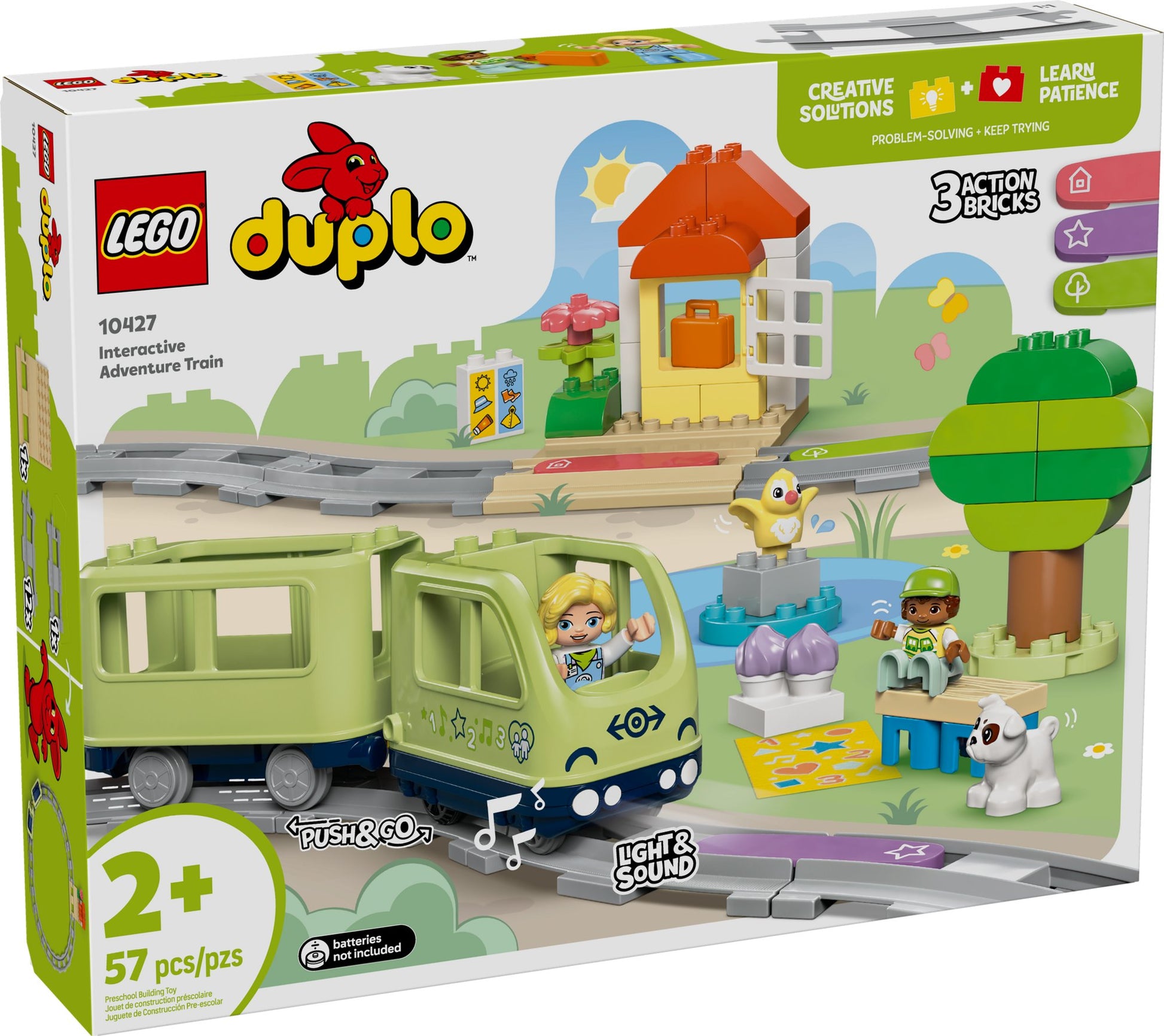 Lego 10427 DUPLO Interaktive Abenteuer-Eisenbahn - plegobil
