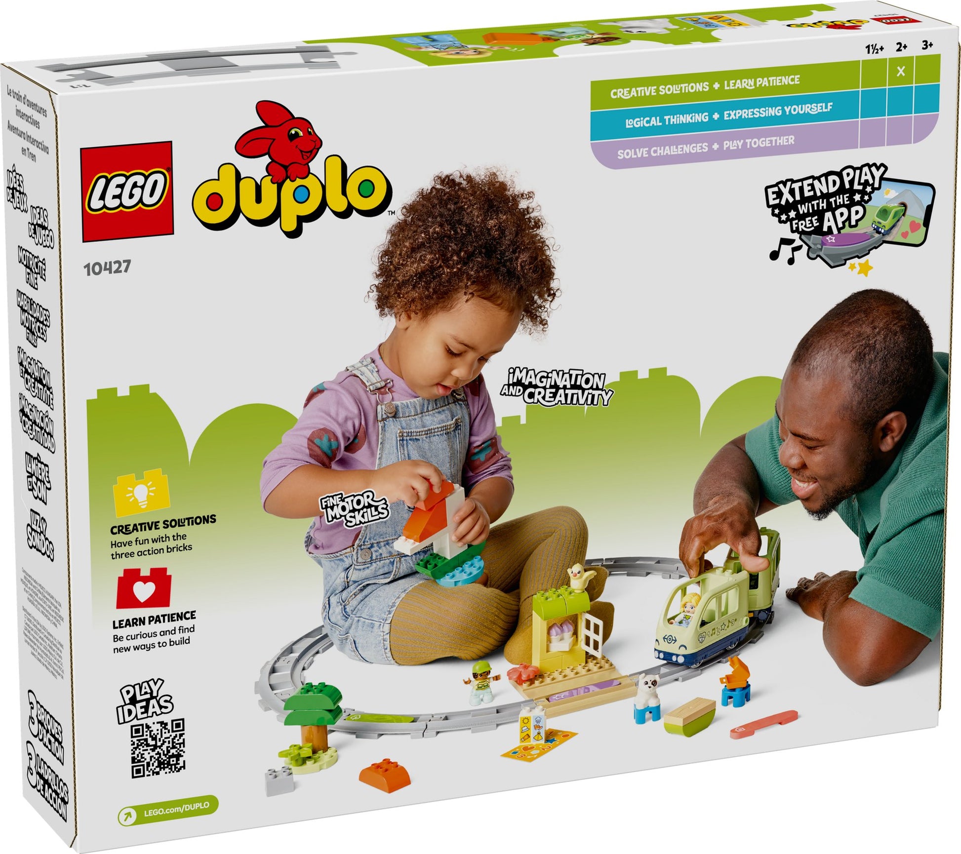 Lego 10427 DUPLO Interaktive Abenteuer-Eisenbahn - plegobil