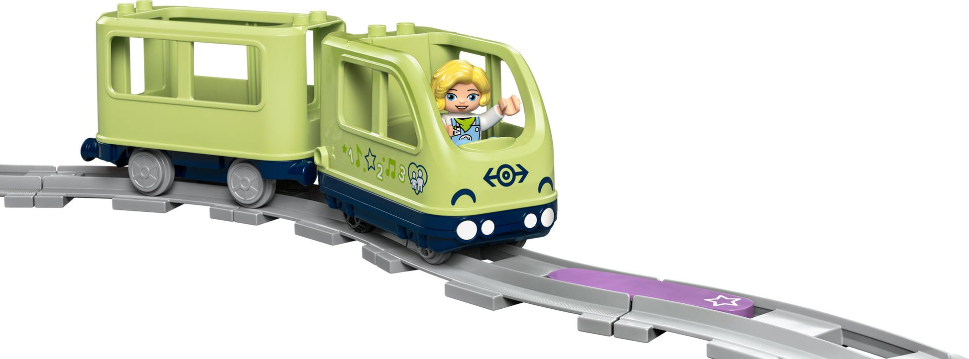 Lego 10427 DUPLO Interaktive Abenteuer-Eisenbahn - plegobil