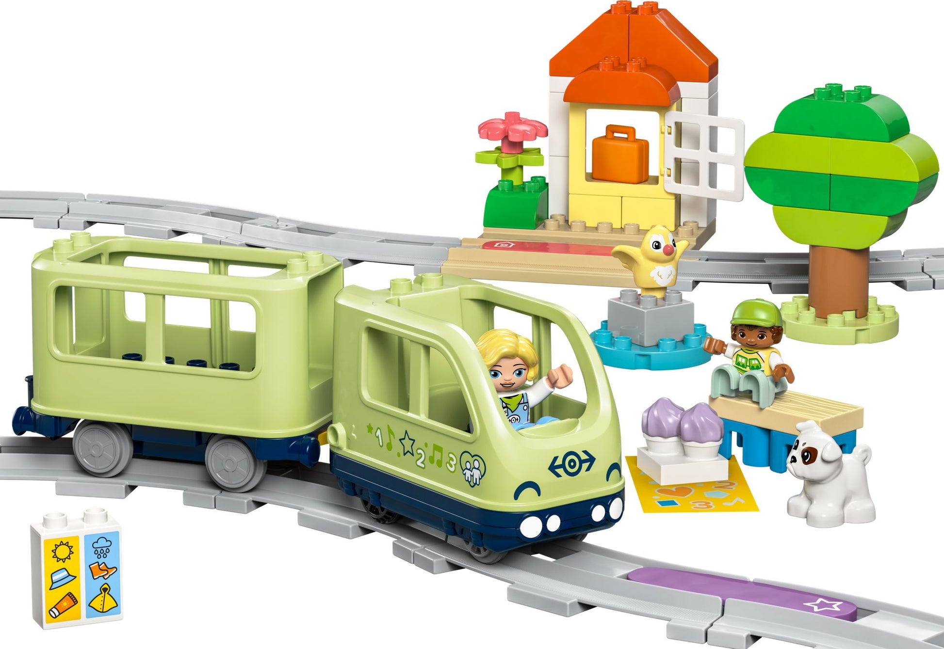 Lego 10427 DUPLO Interaktive Abenteuer-Eisenbahn - plegobil