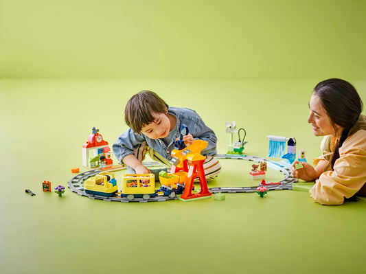 Lego 10428 DUPLO Große interaktive Eisenbahn - plegobil