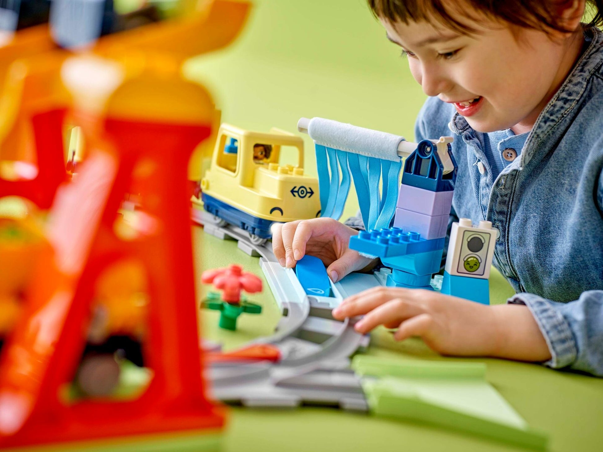 Lego 10428 DUPLO Große interaktive Eisenbahn - plegobil