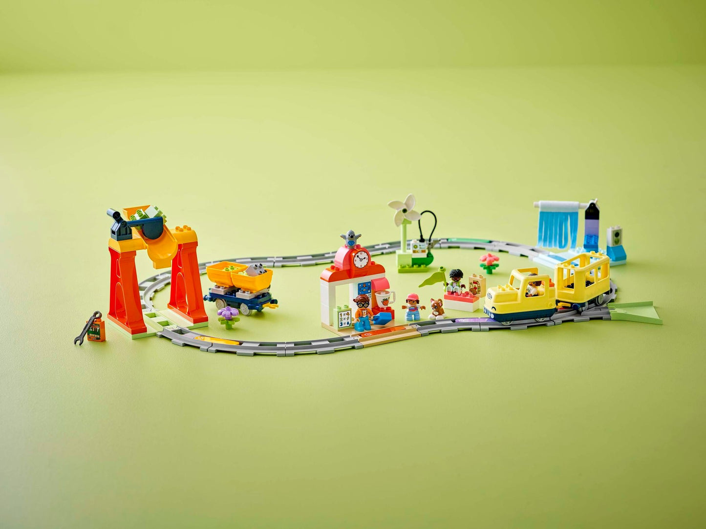 Lego 10428 DUPLO Große interaktive Eisenbahn - plegobil
