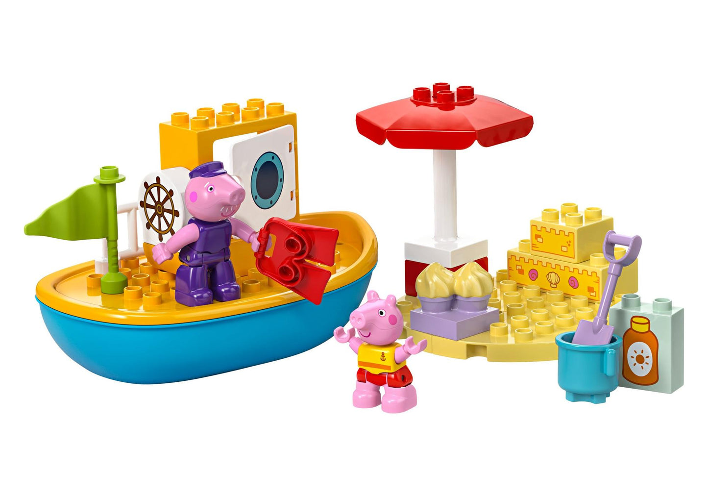 Lego 10432 DUPLO Peppa Wutz: Peppas Bootsausflug - plegobil