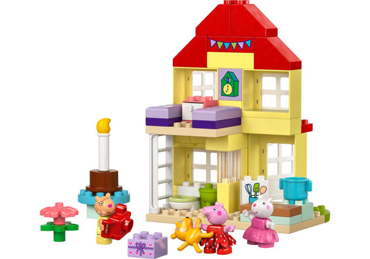 Lego 10433 DUPLO Peppa Wutz: Peppas Geburtstagshaus - plegobil