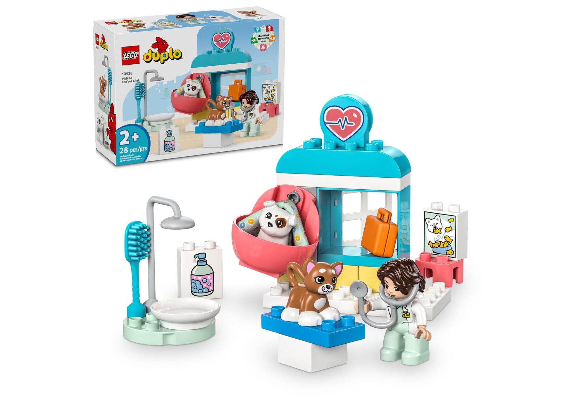 Lego 10438 Duplo Besuch in der Tierklinik - plegobil