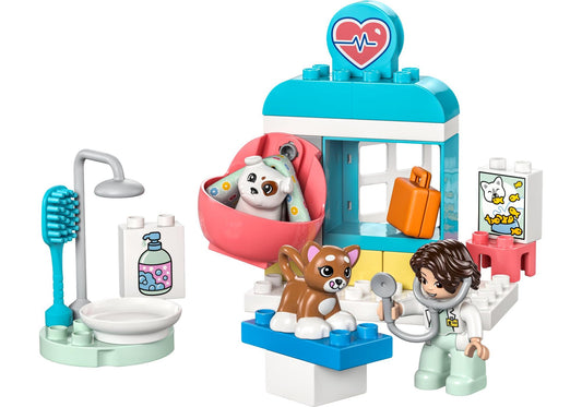 Lego 10438 Duplo Besuch in der Tierklinik - plegobil