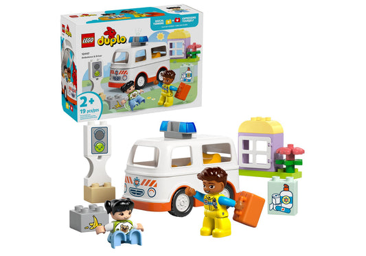 Lego 10447 DUPLO Rettungswagen mit Fahrer