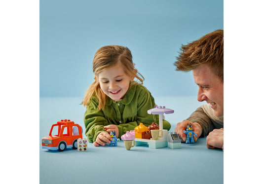 Lego 10458 DUPLO Bluey: Ausflug zur Eisdiele mit Bluey