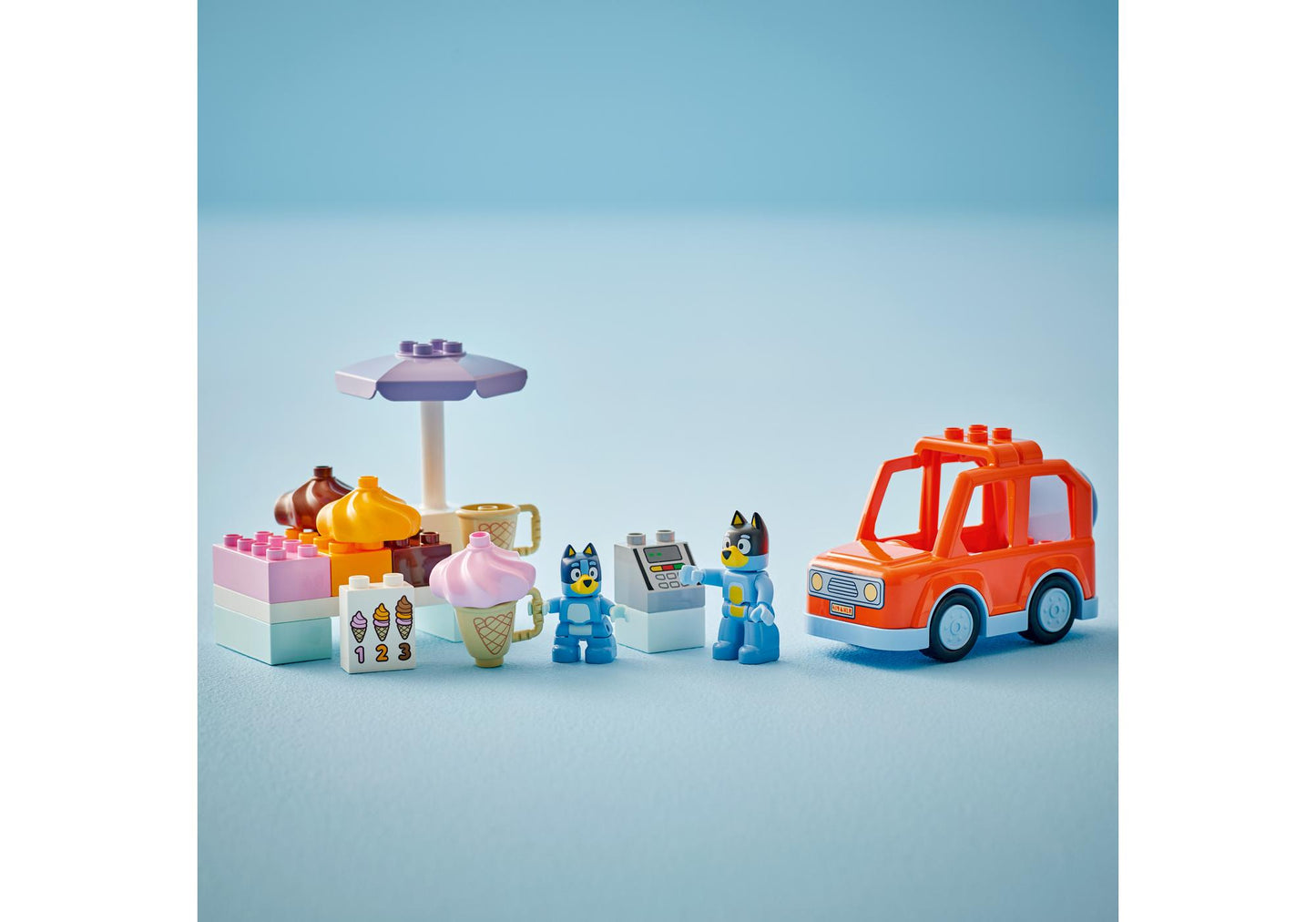 Lego 10458 DUPLO Bluey: Ausflug zur Eisdiele mit Bluey