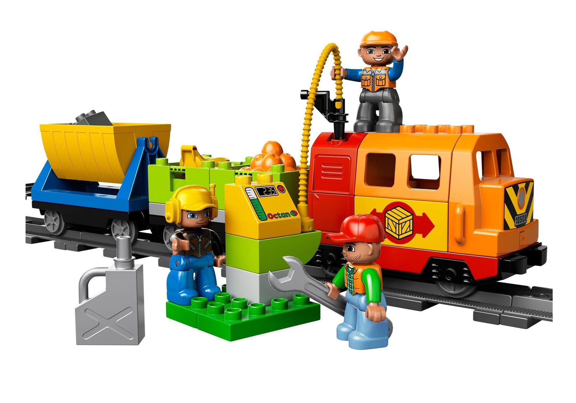 Lego 10508 DUPLO Eisenbahn Super Set - plegobil