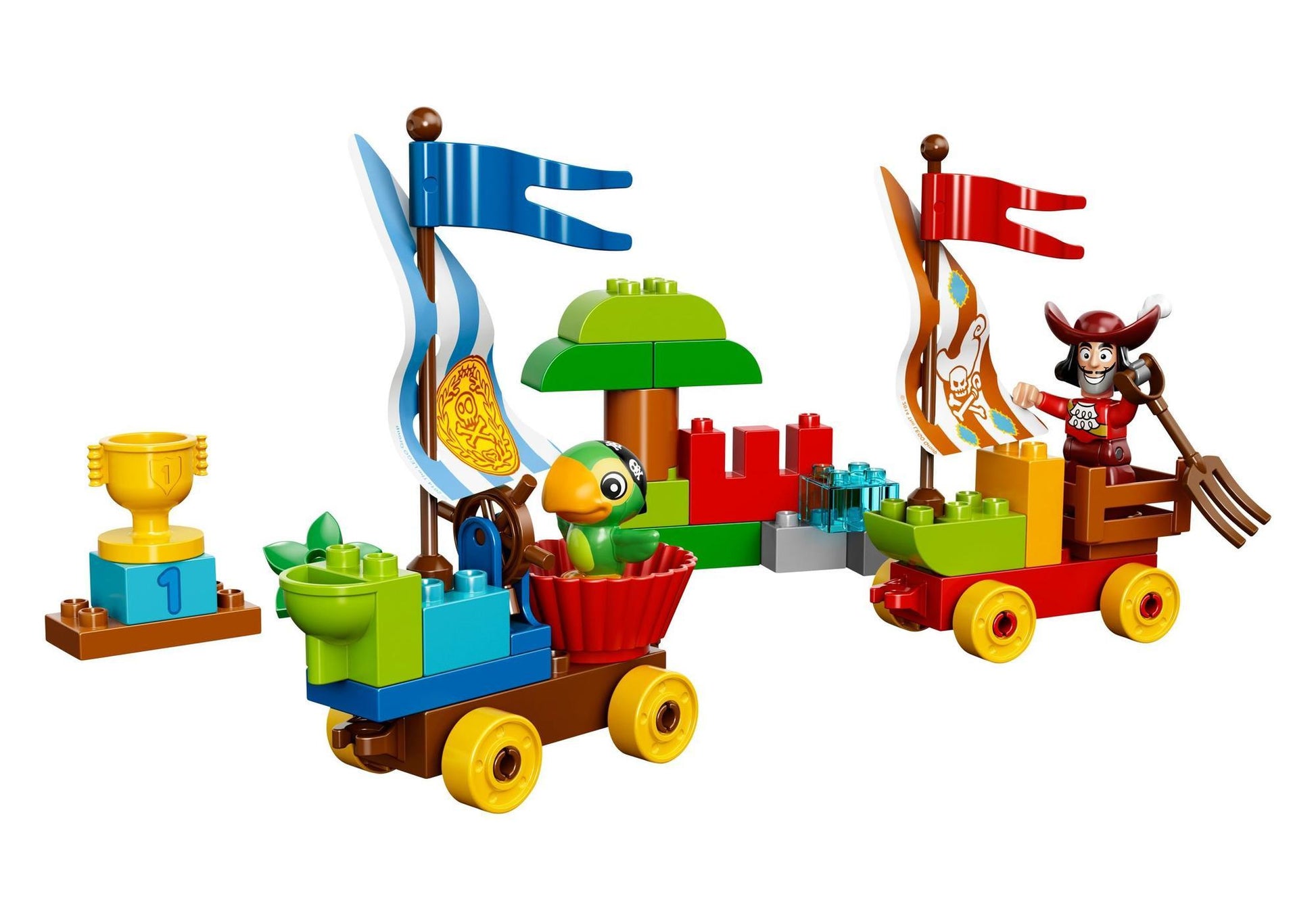 Lego 10539 DUPLO Disney Captain Jake: Seifenkistenrennen - plegobil