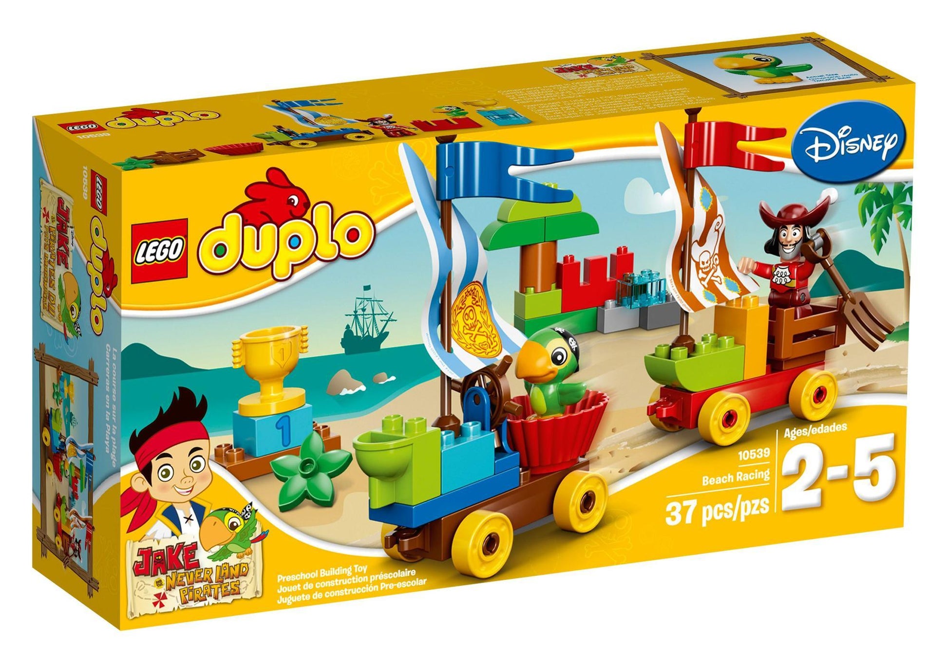 Lego 10539 DUPLO Disney Captain Jake: Seifenkistenrennen - plegobil