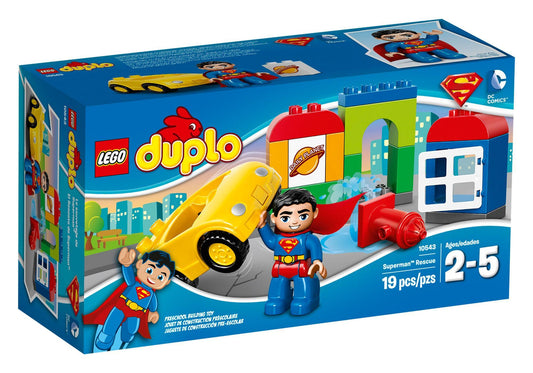 Lego 10543 DUPLO Supermans Rettungseinsatz - plegobil