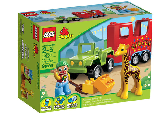 Lego 10550 DUPLO Zirkustransporter - plegobil